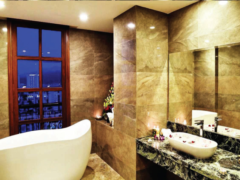 Hình ảnh thiết bị nhà vệ sinh cao cấp San Apus Nha Trang Hotel