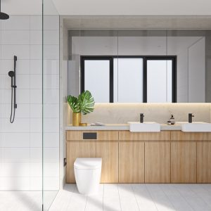 Hoàn thiện phụ kiện nhà tắm đẹp