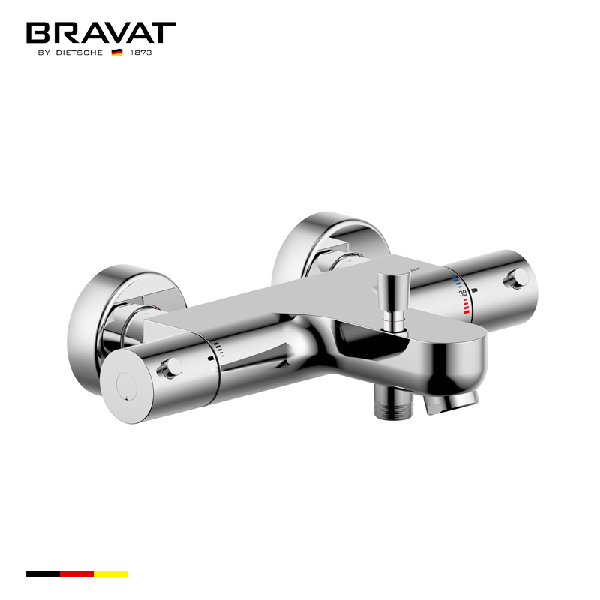 Wall Mounted Thermostat Bath & Shower Mixer P70178CP