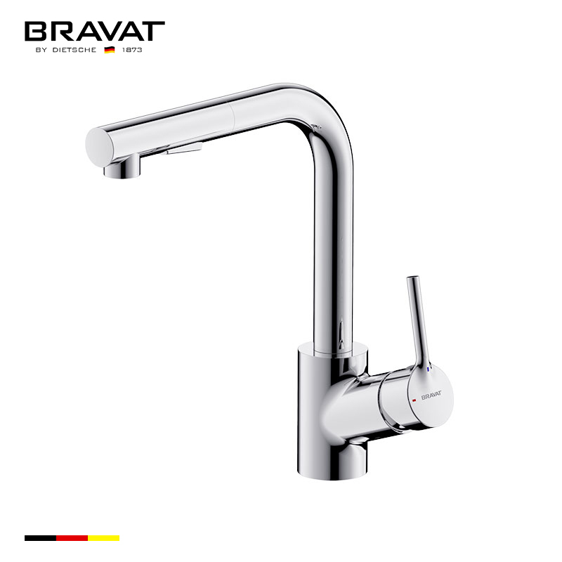 Single Handle Pull-out Basin Mixer F1172217CP-4