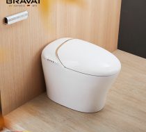 Bồn cầu thông minh tự động xả Bravat