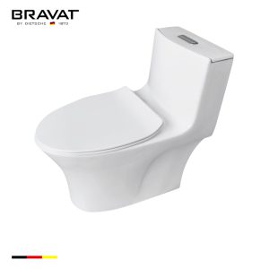 bồn cầu một khối Bravat 92UW-3 thiết kế liền mạch