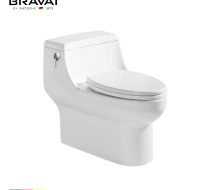 bồn cầu một khối cao cấp - mẫu bồn cầu nhỏ gọn Bravat