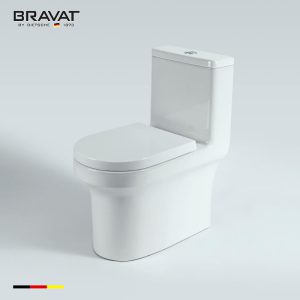 bồn cầu một khối Hà Nội - mẫu bồn cầu một khối tiêu chuẩn Bravat C21273W-3