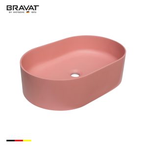 lavabo treo tường - mẫu chậu rửa Bravat